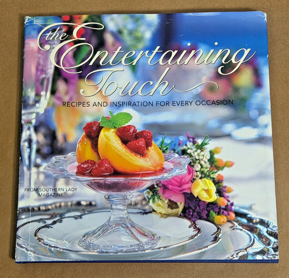 Southern Lady The Entertaining Touch Vol. 1 Cookbook Recipes & Inspiration HC DJ